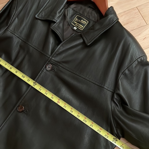 MEN’s AUTHENTIC ITALIAN made LEATHER Jacket European Size 54 - Picture 10 of 13